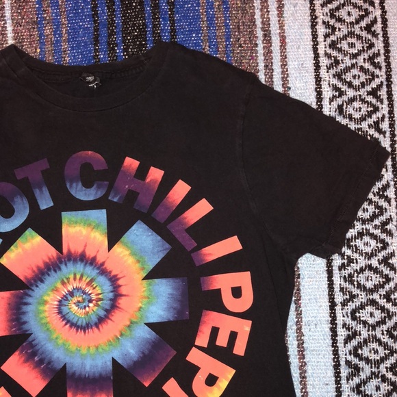Red Hot Chili Peppers Crop Top Tee Shirt - Picture 5 of 12